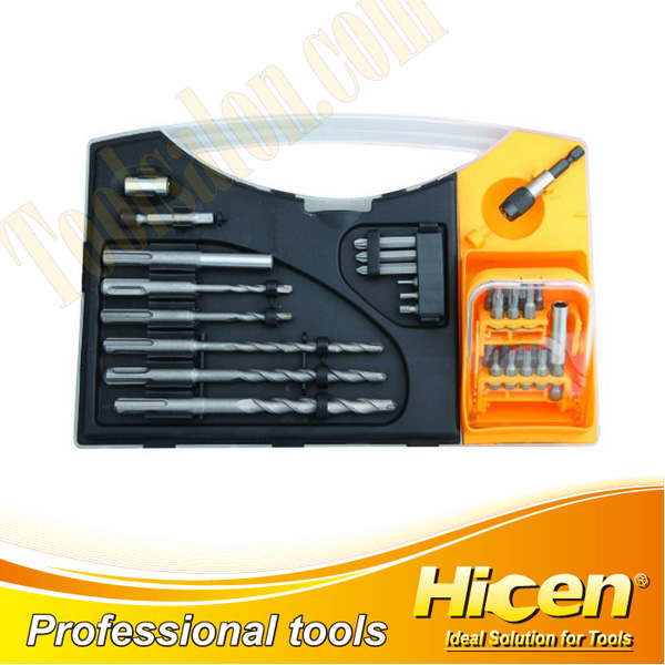 31pcs Screwdriver Bit & Power Drill Set