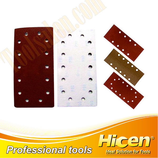 Rectangle Velcro Abrasive Disc