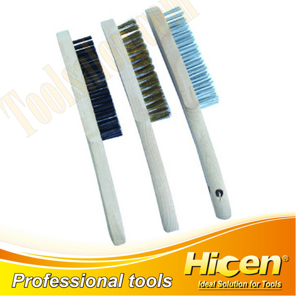 3 PCS Brush Set, Steel Wire Brush, Brass Wire Brush