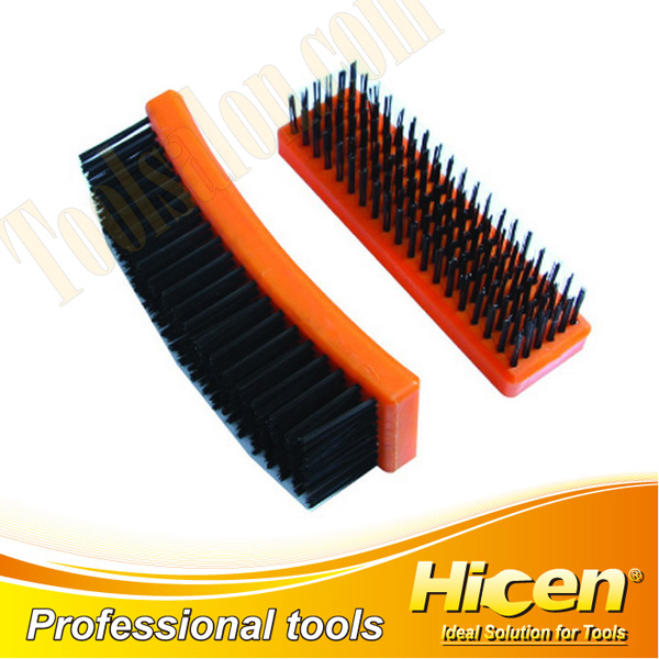 2 PCS Plane Shaped Sanding Wire Brush Set