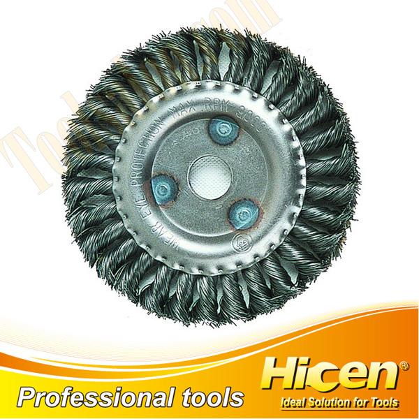 Twist Knot Steel Wire Wheel Brush