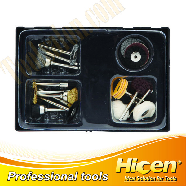 17 PCS Mini Tools Accessory Set, Cleaning And Polishing Set, Abrasive Tool Set