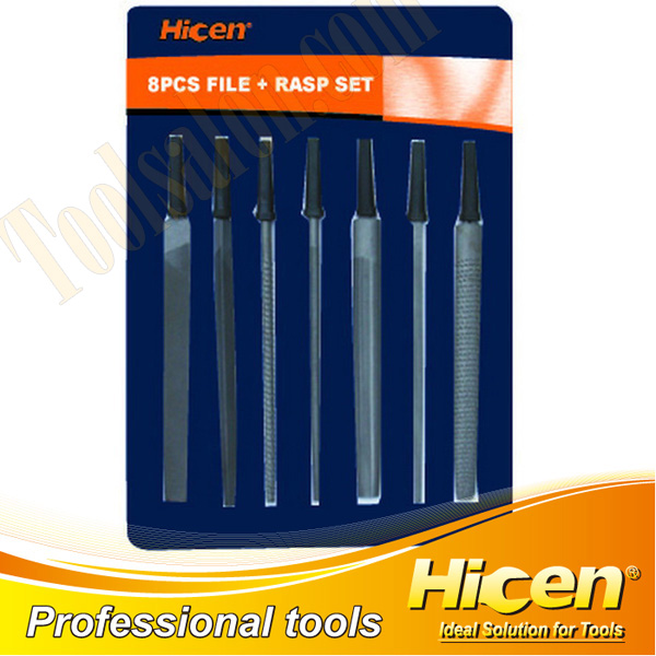 8 PCS Files + Rasp Set