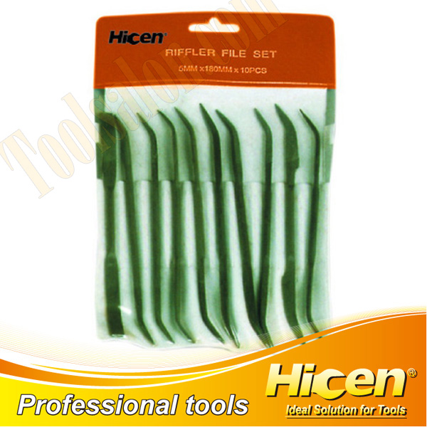 10 PCS Riffler Files Set