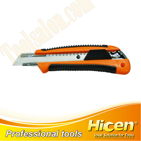 18mm ABS+Rubber Sliding Blade Knife