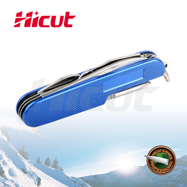 Stainless Steel Multifunction Camping Pocket Knife, Outdoor Survival Swiss Knife