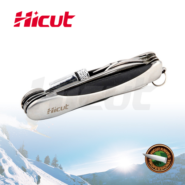 Stainless Steel Multifunction Camping Pocket Knife