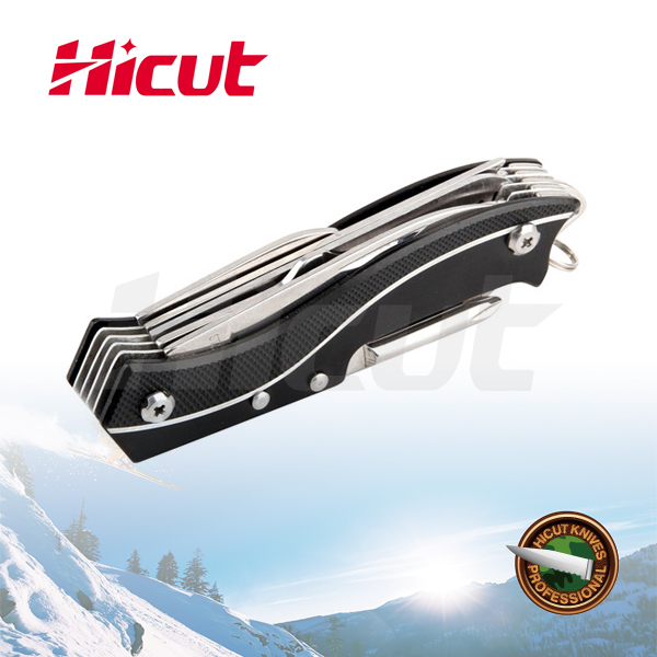 Stainless Steel Multifunction Camping Pocket Knife