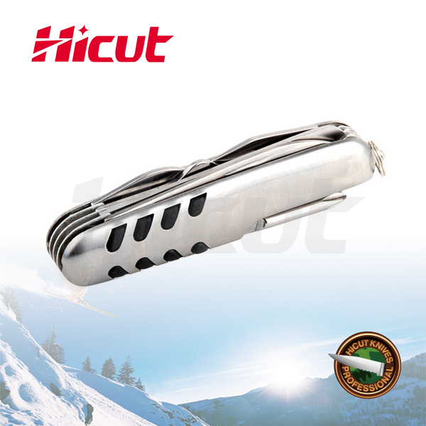 Stainless Steel Multifunction Camping Pocket Knife