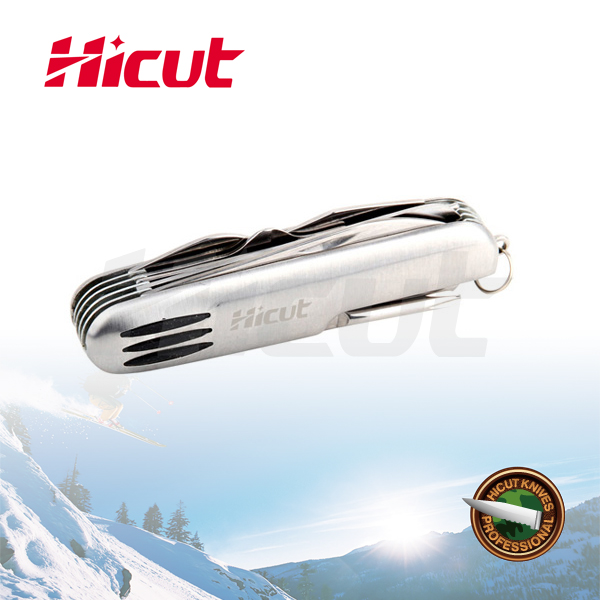 Stainless Steel Multifunction Camping Pocket Knife