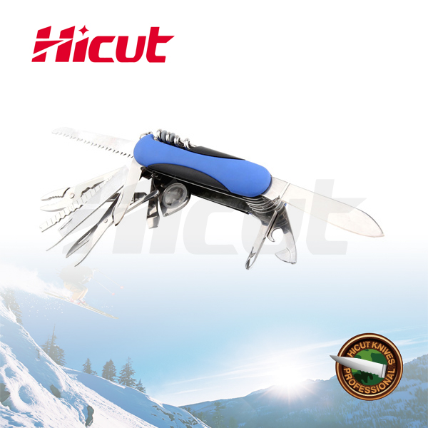 Stainless Steel Multifunction Camping Pocket Knife