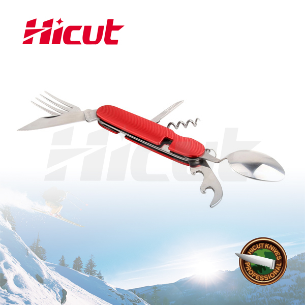 Multifunction Camping Pocket Knife with Aluminum Handle