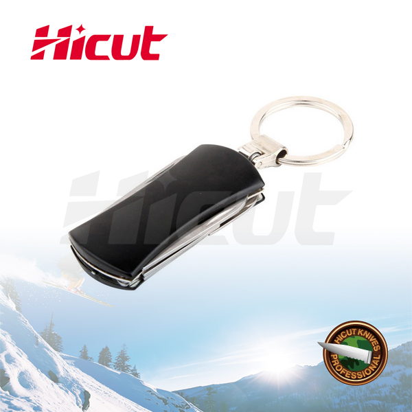 5 In 1 Stainless Steel Mini Gift Multi Knife With Key Ring