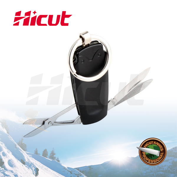 3 In 1 Stainless Steel Mini Gift Multi Knife With Key Ring