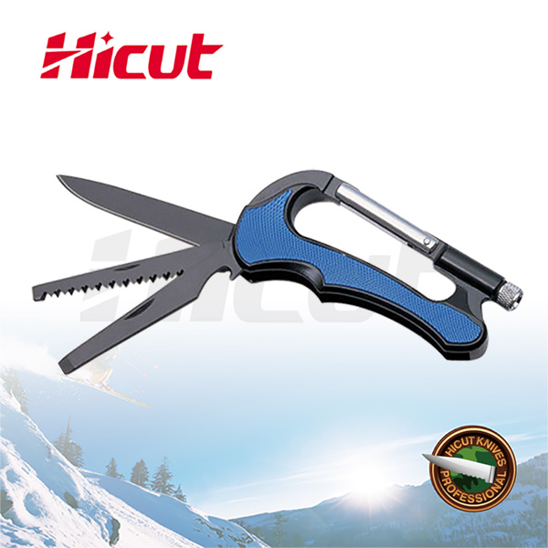 Stainless Steel Mini Gift Multi Knife with Led Light