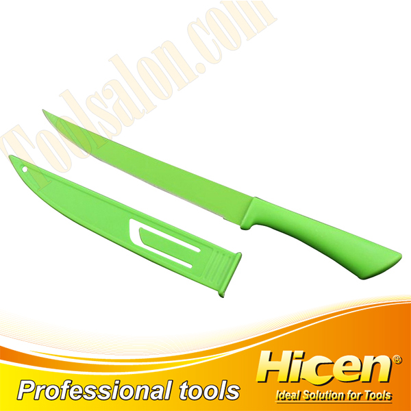 Stainless Steel Blade PP Handle Meat Cutting Knife