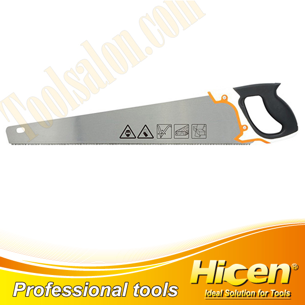 Tri-color Soft Grip Handle Hand Saw