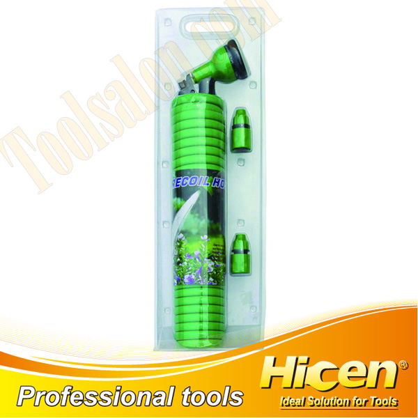 PU Shrinking Garden Watering Hose with Sprayer