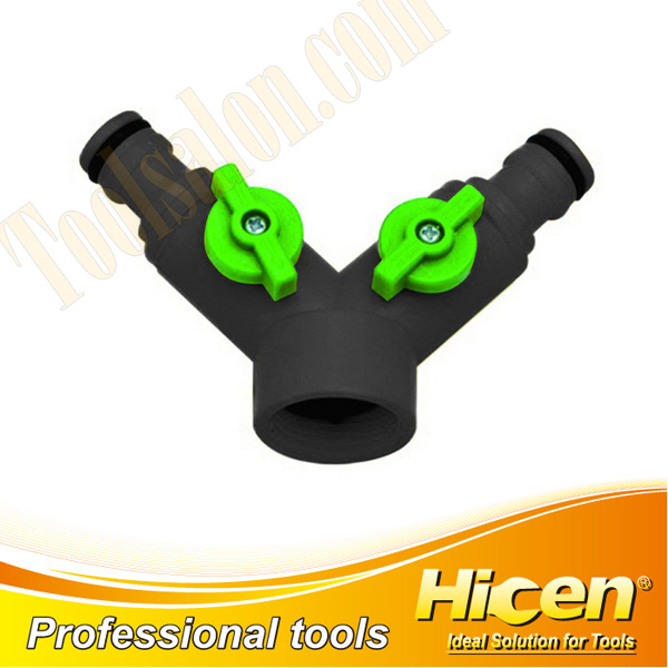 Y-switch Hose Connector with Valve