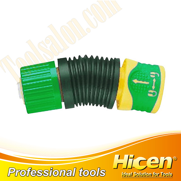 1/2''-5/8'' hose quick connector w/stop