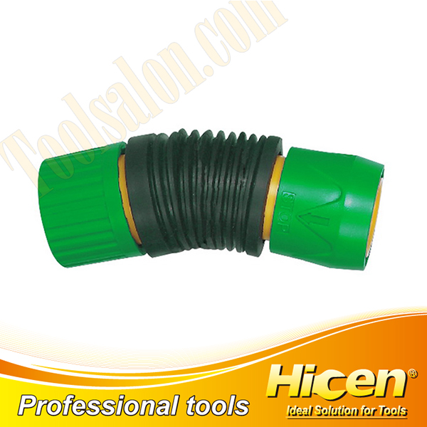 1/2''-5/8'' Free Angle Water Hose Connector with Water Stop