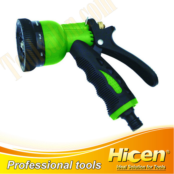 8 Pattern Plastic Garden Water Spray Gun