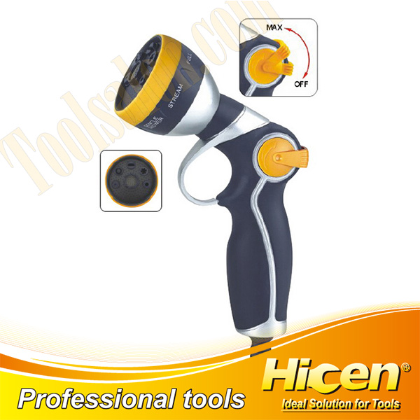 Hot Sale 7-pattern Metal Spray Gun