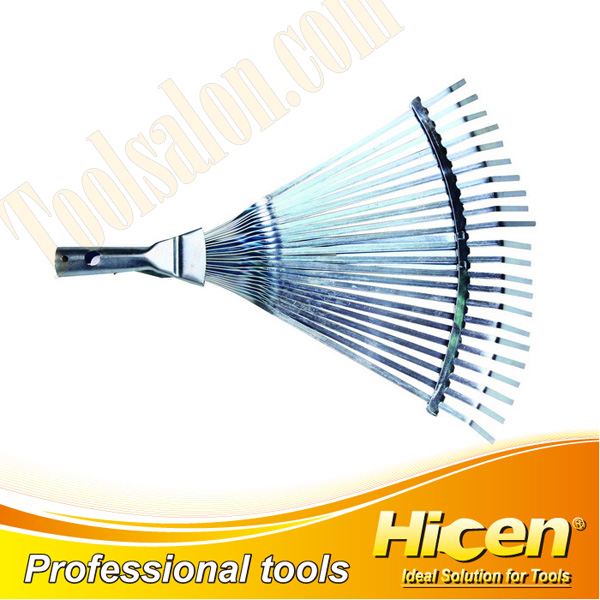 22T Carbon Steel Garden Lawn Rake