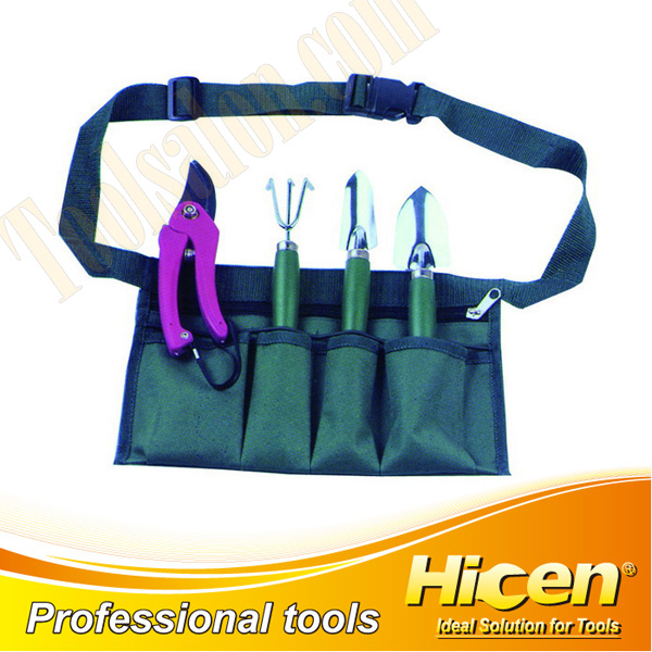 5pcs Multi-pockets Garden Tool Carry Bag