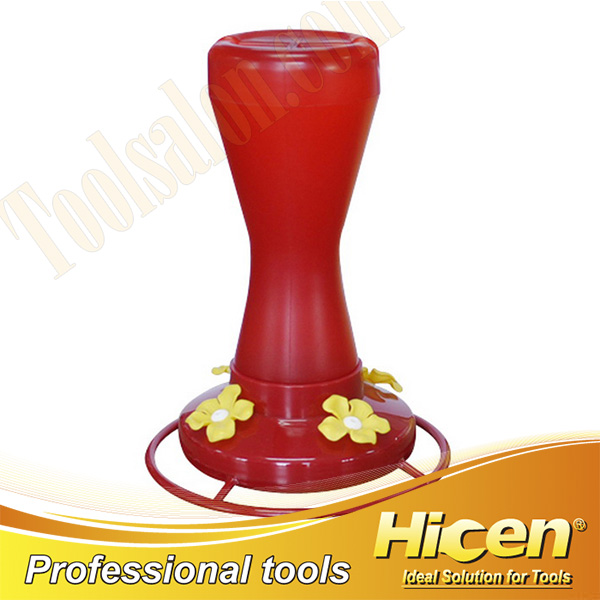 Red PP Bird Waterer, Bird feeding feeder
