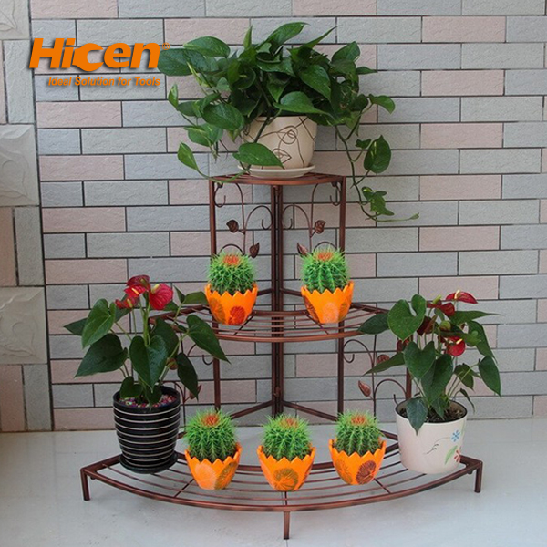 Hot Sale European Style Metal Flower Stand, Ladder Frame