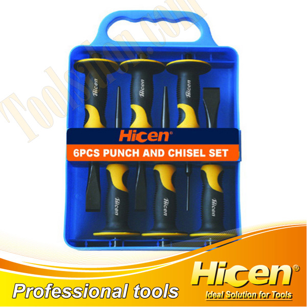 6pcs Punch & Chisel Set