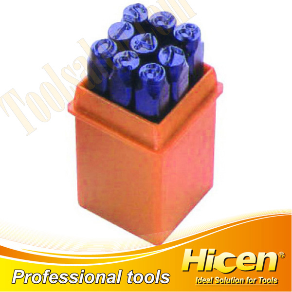 9pcs Number Puncher