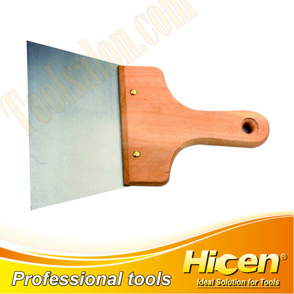 Square Scraper Long Wooden Handle