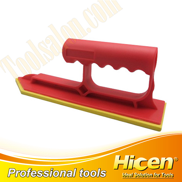 Plastic Scraper Plastering Trowel with Sponge