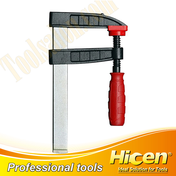 European Professional One color Handle Wood F clamp