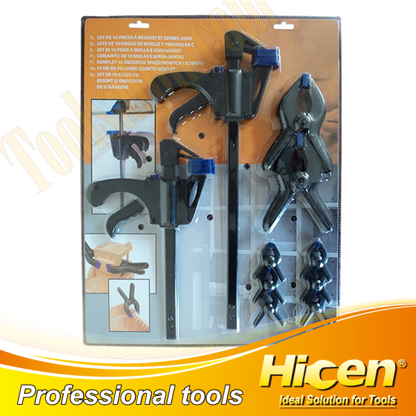 10pcs Ratchet Bar Clamp Set
