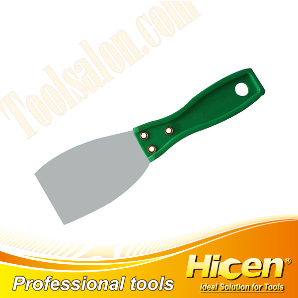 Good Elasticity Stainless Steel Putty Knife with ABS Handle