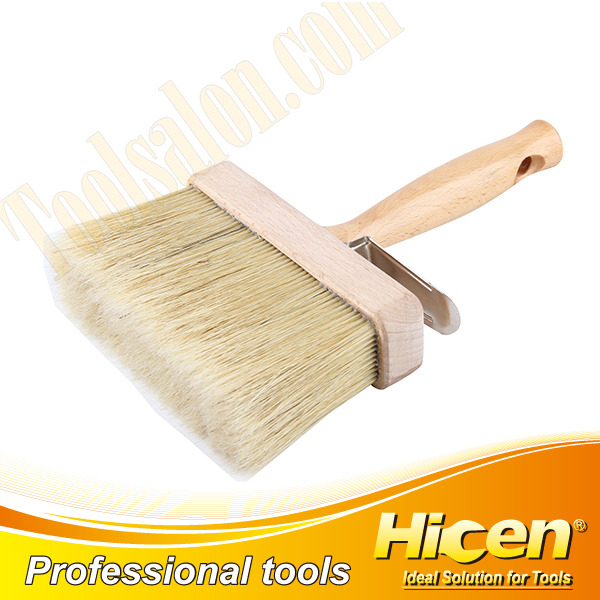 Paint Brush with Wooden Handle and Wooden Ferrule