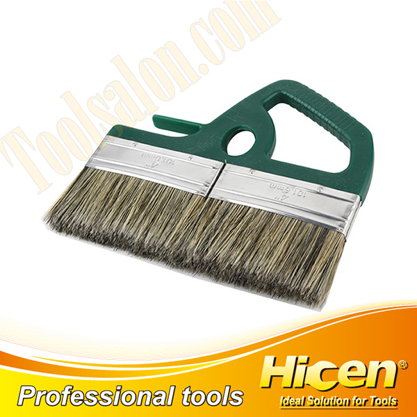 2 in 1 Paint Brush with Plastic Handle