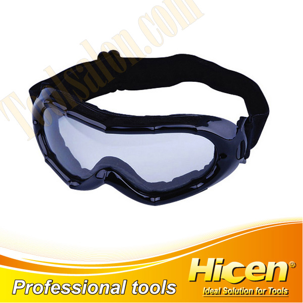 Black EVA Curved Frame Safety Ski Goggles