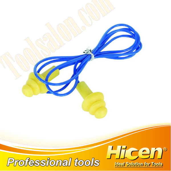 Silicone Ear Plugs with String and Case
