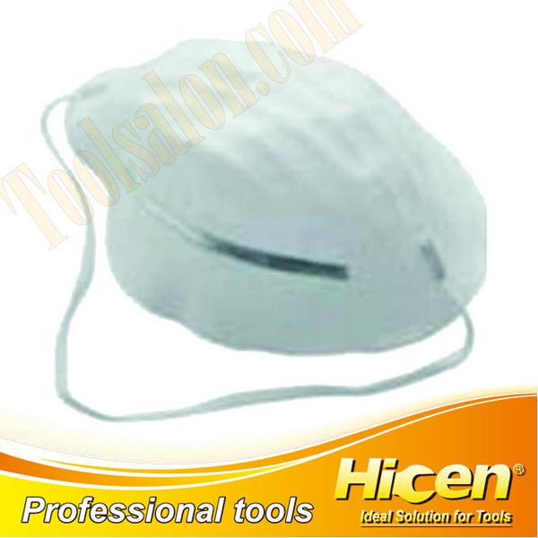White Disposable Paper Dust Mask