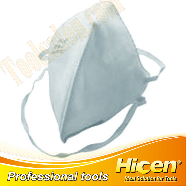 White Non-woven Cloth Low Breathing Resistance Dust Mask