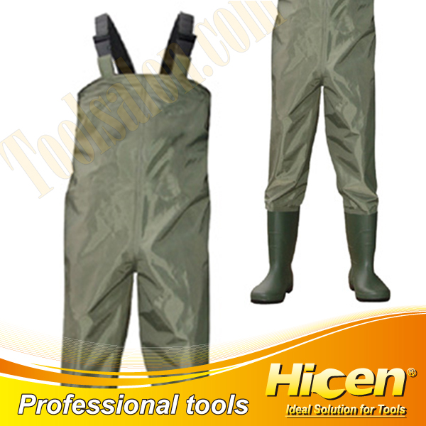 Nylon PVC Waterproof Fish Chest Wader