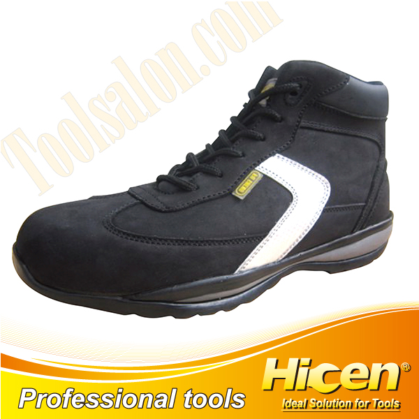 High Quality Crazy Horse Leather Safety Shoes
