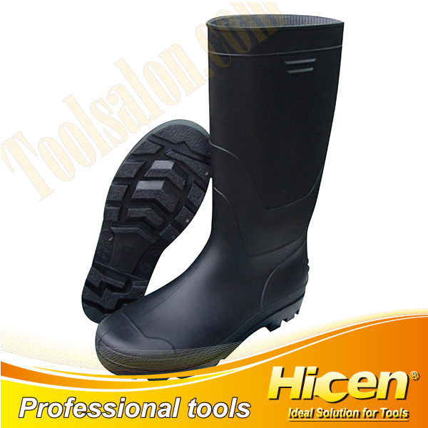 CE Approved Black Light Duty PVC Safety Boots