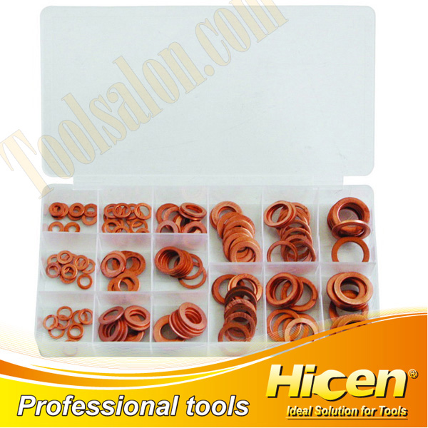 150pcs Copper Washer Assortment