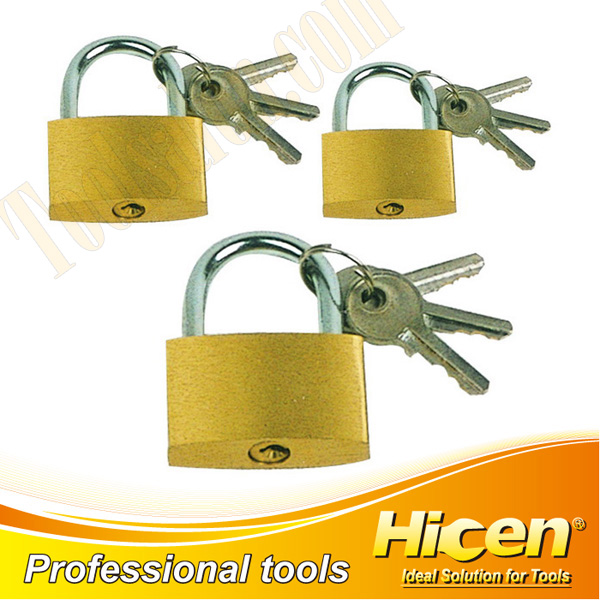 3pcs Brass Padlock Set