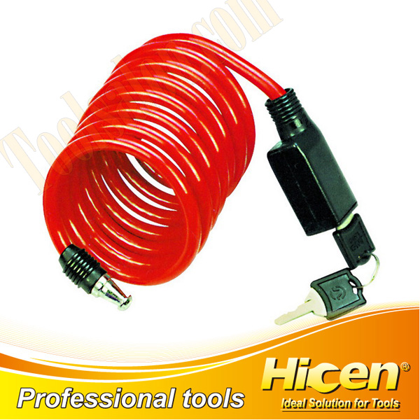 Spiral Bicycle Lock